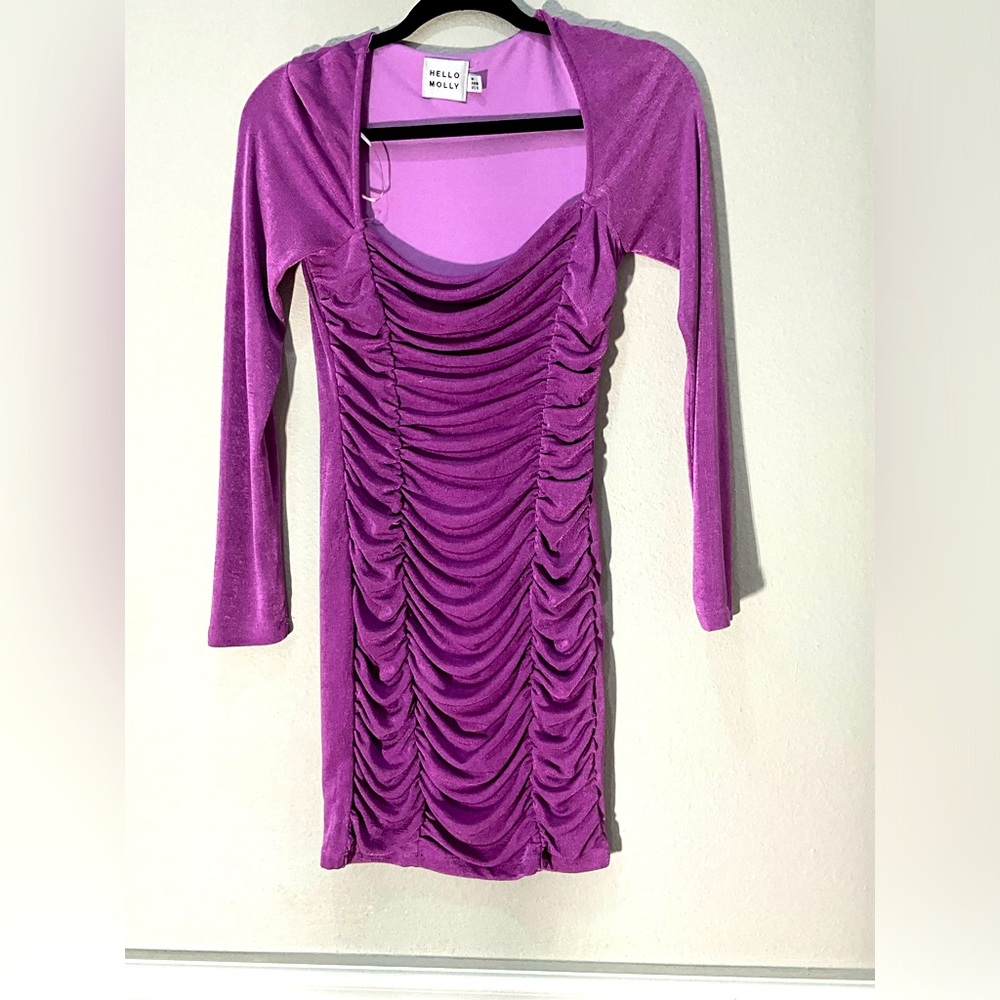 Mini Dress Purple